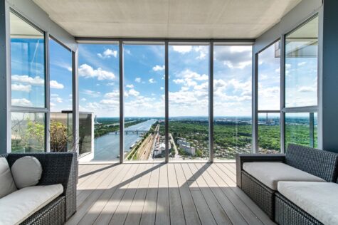 orea | Penthouse im Marina Tower – Maisonette mit Dachterrasse über der Donau, 1020 Wien, Maisonettewohnung